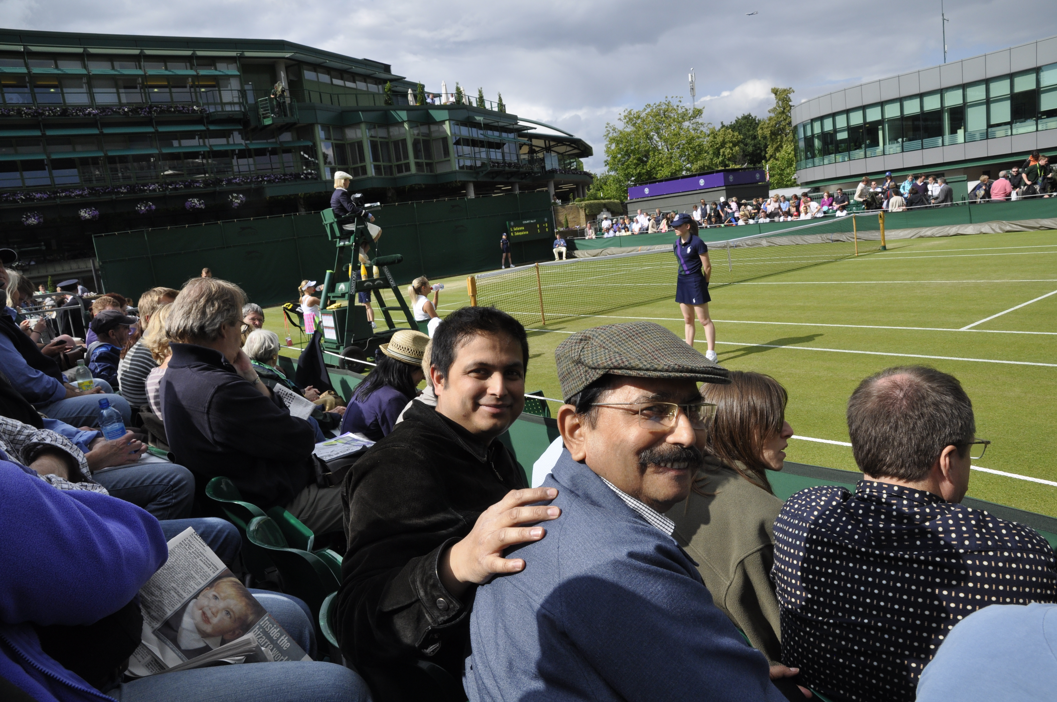 At Wimbledon, 2011