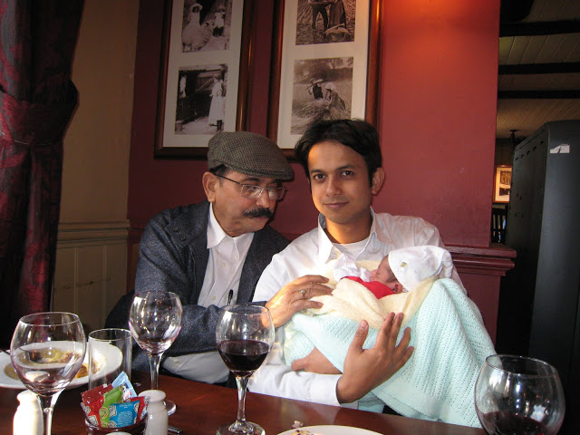 With Rick and grandson Leo (2007)