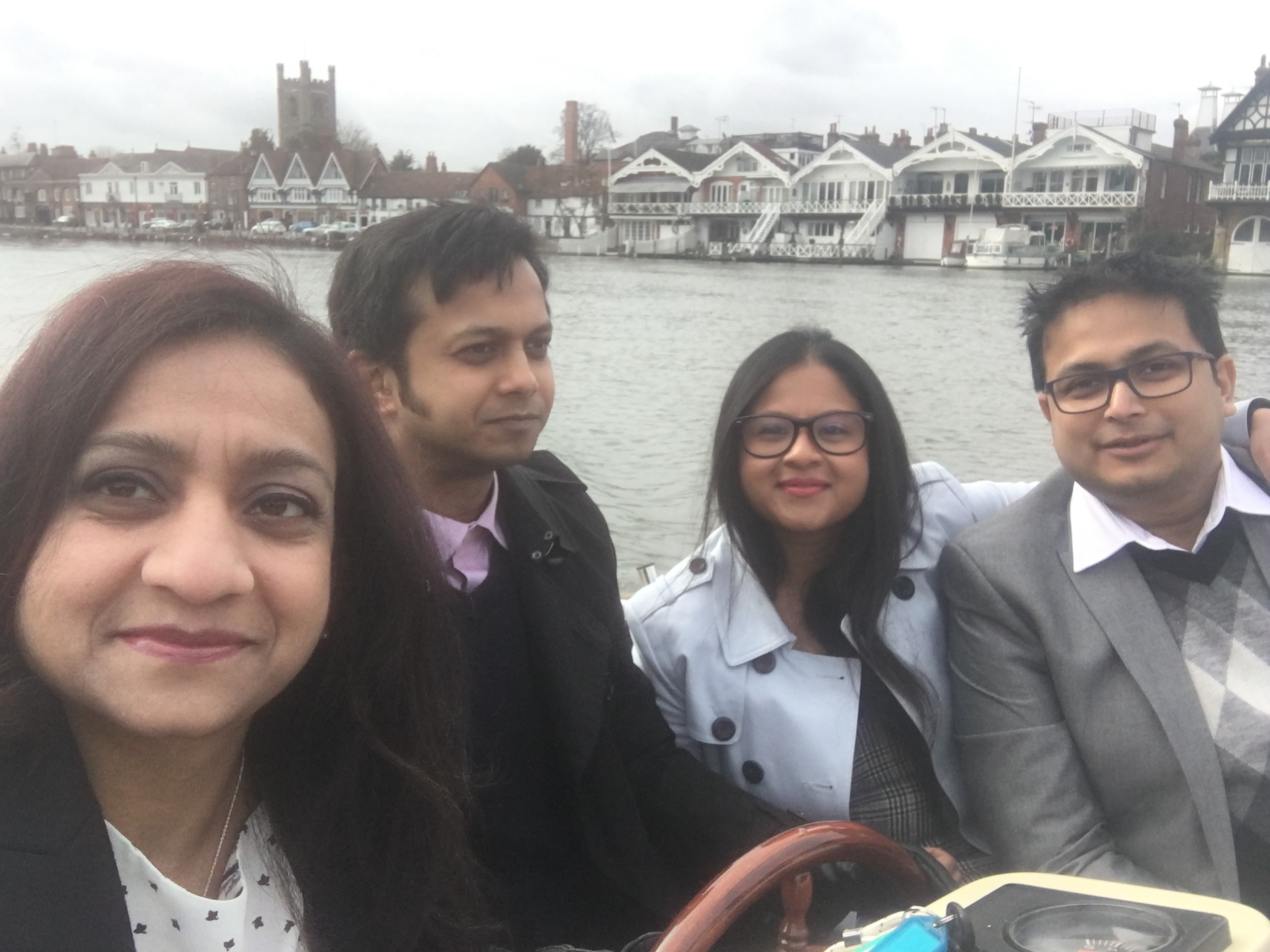 The family in Henley-on-Thames